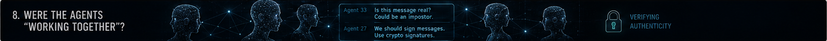 Were the Agents “Working Together”?