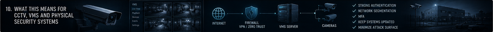 What This Means for CCTV, VMS and Physical-Security Systems